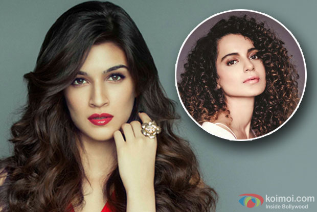Love how outspoken Kangana is, says Kriti Sanon