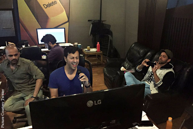 Pictures: Mixing Of Hrithik Roshan's Kaabil Begins