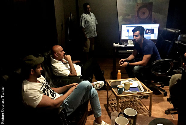 Pictures: Mixing Of Hrithik Roshan's Kaabil Begins