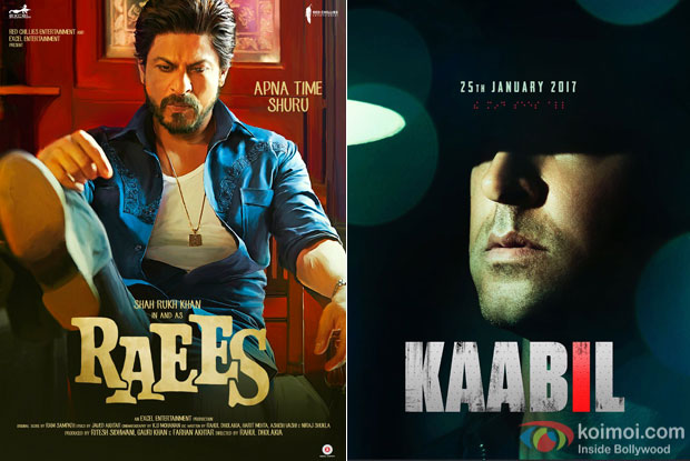 Raees & Kaabil's Advance Bookings Starts In A Few Circuits