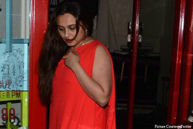 Spotted: Rani Mukerji Alongwith Husband Aditya Chopra