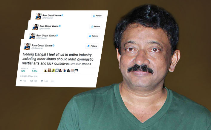 RGV Takes Digs At Shah Rukh, Salman After Being Floored By Aamir's Dangal