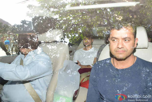 Kunal kapoor At The Breach Candy Hospital