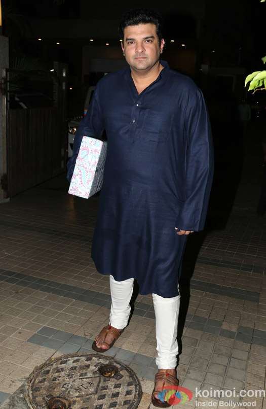 Siddharth Roy Kpur attends Madhur Bhandarkar's house warming party