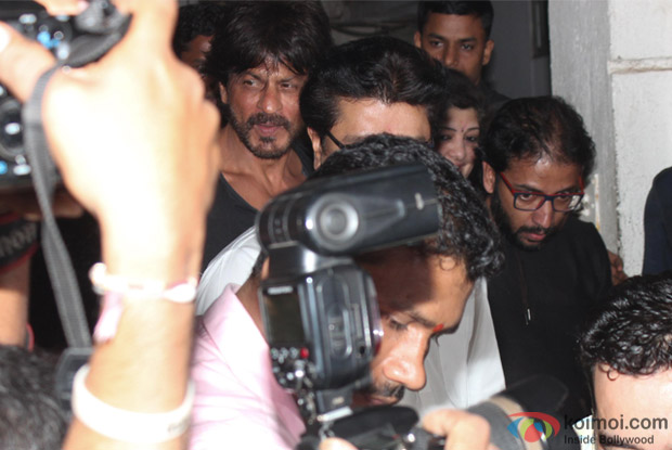 Shah Rukh Khan meets Raj Thackeray at his Residence
