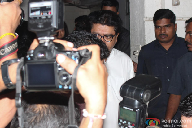 Shah Rukh Khan meets Raj Thackeray at his Residence