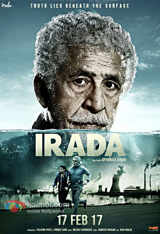 Character poster of Irada featuring Naseeruddin Shah