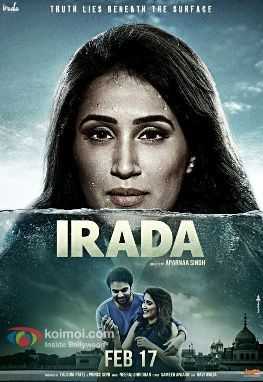 Character poster of Irada featuring Sagarika Ghatge