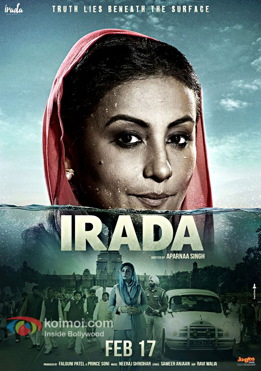 Character poster of Irada featuring Divya Dutta