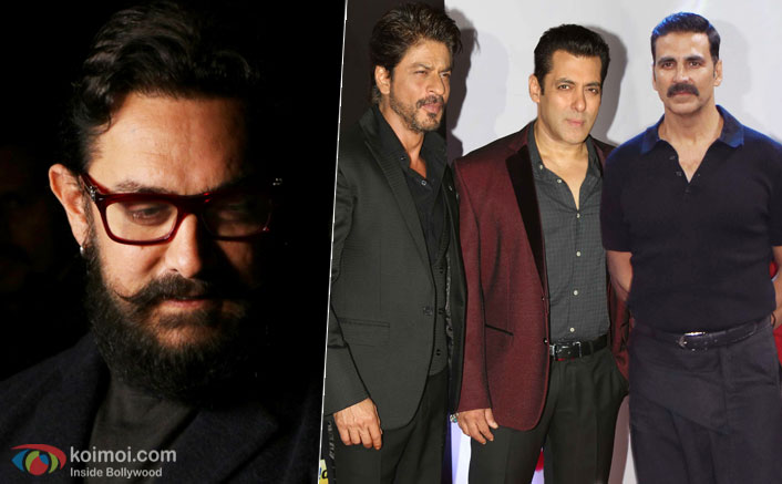 Competing with myself, not SRK, Salman, Akshay: Aamir Khan