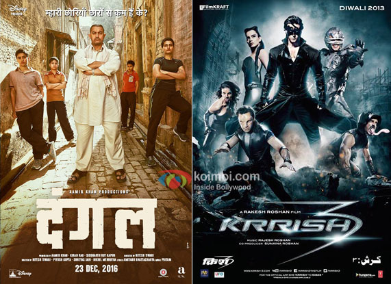 Dangal Beats Krrish 3's Lifetime Collections Becomes 5th Highest Grosser Of All Time