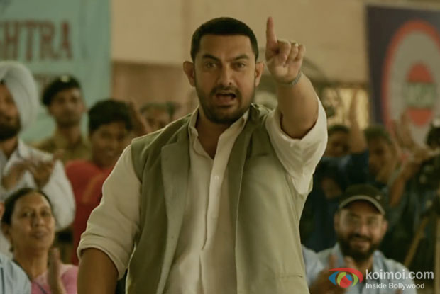 Aamir Khan in stills from Dangal