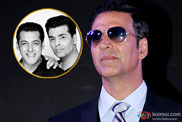 Hoping for a very good film: Akshay on working with KJo, Salman