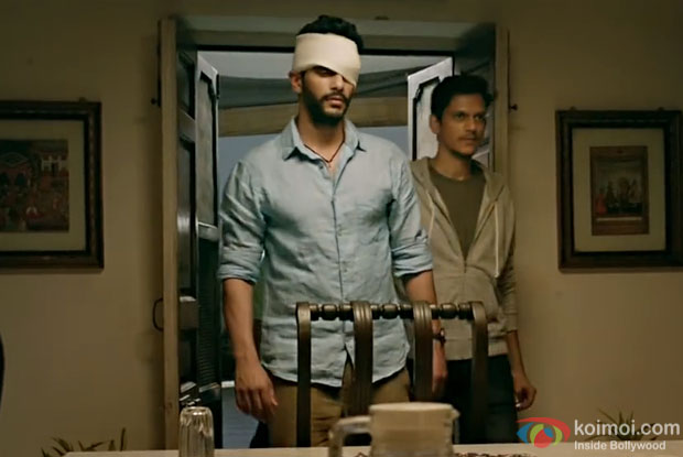Angad Bedi in Pink