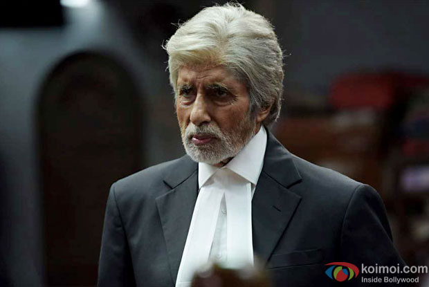 Amitabh Bachchan in a still from Pink