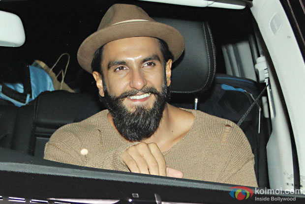 Ranveer Singh during the screening of OK Jaanu