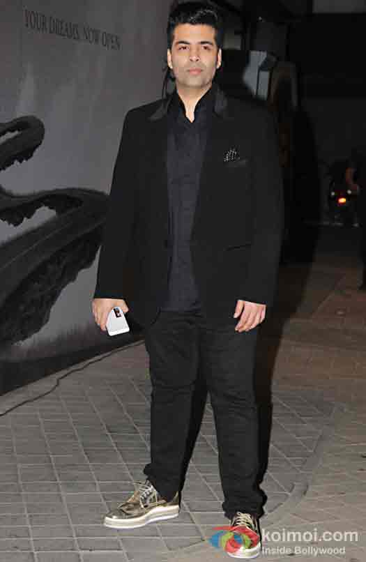 Karan Johar during the screening of OK Jaanu