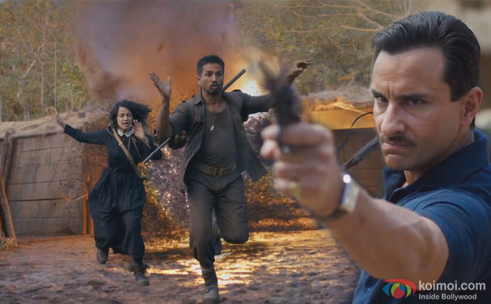 Rangoon Trailer Review : Kangana, Shahid And Saif Look Impressive In This Love Saga From World War 2