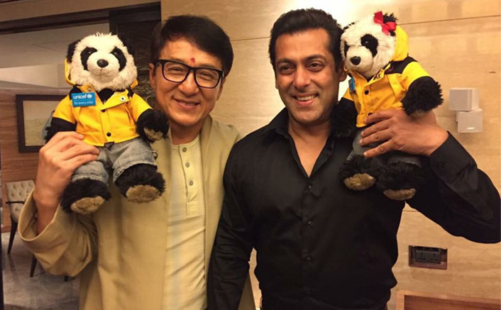 Salman Khan and Jackie Chan