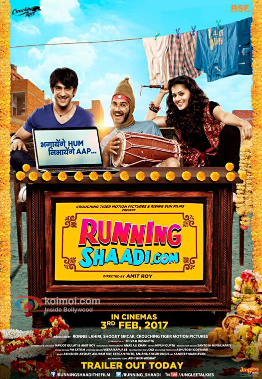 Running Shaadi.Com First Look Poster | Ft. Taapsee Pannu & Amit Sadh