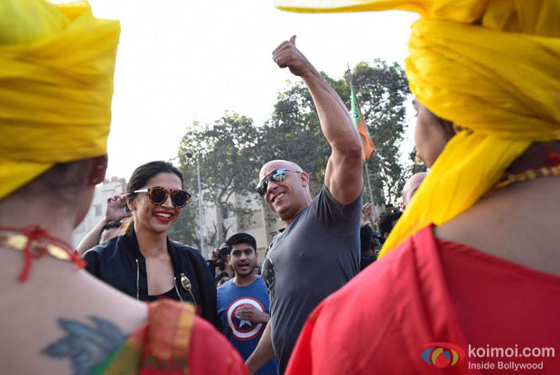 Vin Diesel and Deepika Padukone promote upcoming film xXx: Return of Xander Cage