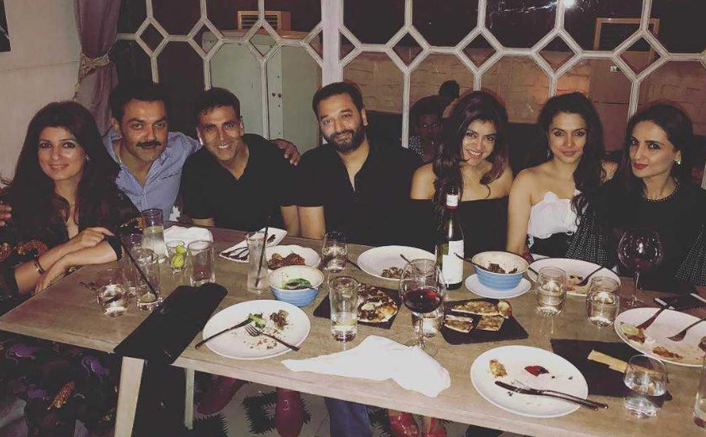 Akshay Kumar & Twinkle Khanna Dine With Bobby Deol & Wife On 14th Feb 