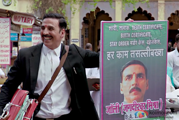 Akshay's Jolly LLB 2 Makes 127% Profit At The Box Office