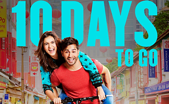 Countdown Poster Of Badrinath Ki Dulhania Starring Alia Bhatt Varun Dhawan