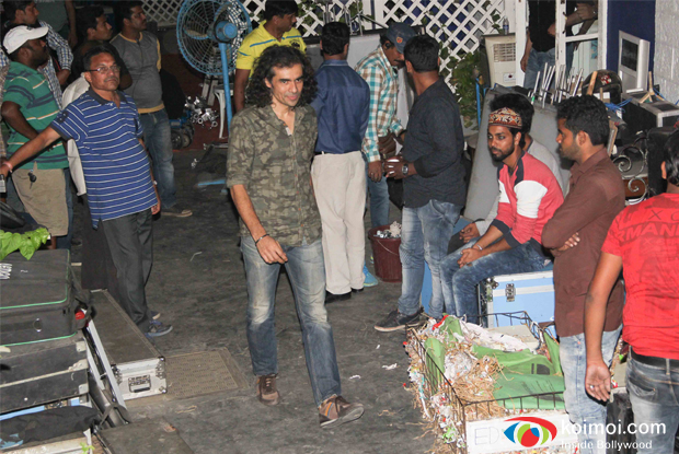Imtiaz Ali shoots in R.K. Studios