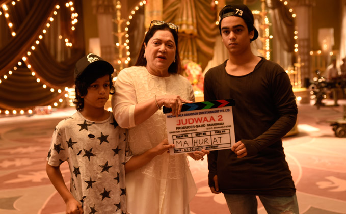 Judwaa 2 shoot begins with David Dhawan, Sajid Nadiadwala and Varun Dhawan