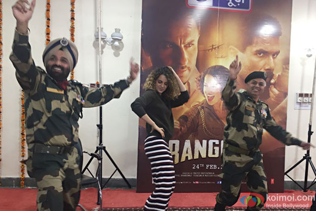 Kangana transforms into janbaaz Julia in real life