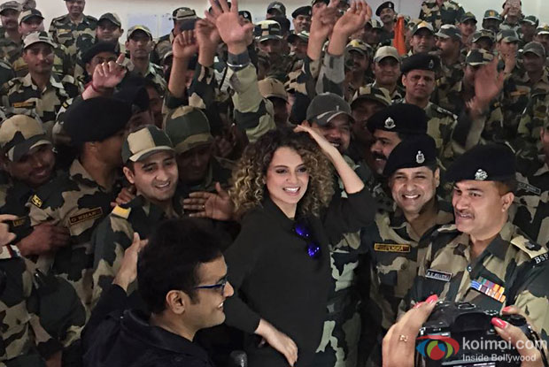 Kangana transforms into janbaaz Julia in real life