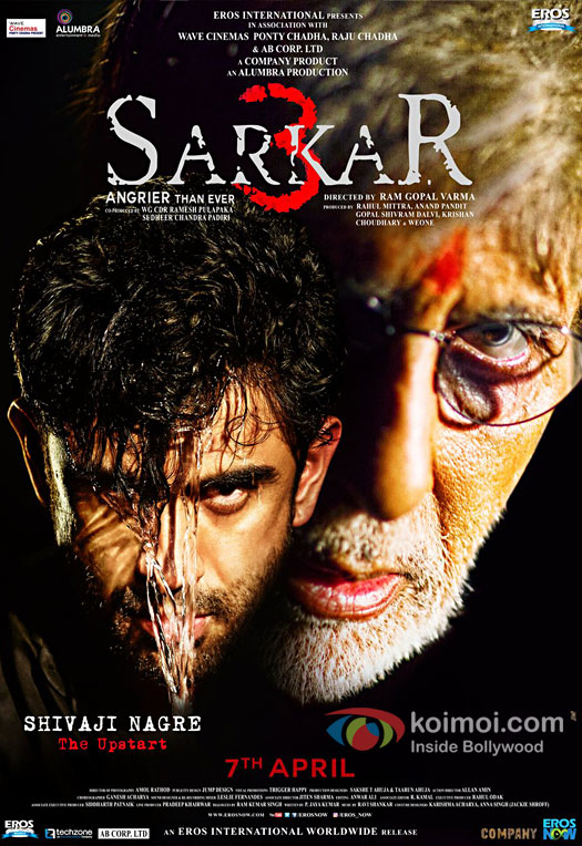 Check out the poster of Ram Gopal Varma’s Sarkar 3 starring Amitabh Bachchan