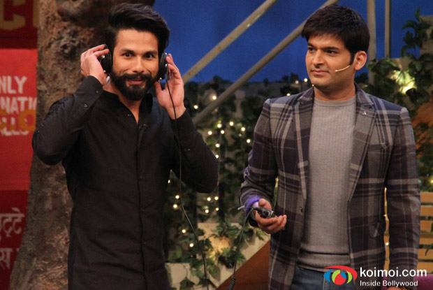 Shahid Kapoor and Kangana Ranut Prromot Rangoon At The Kapil Sharma Show
