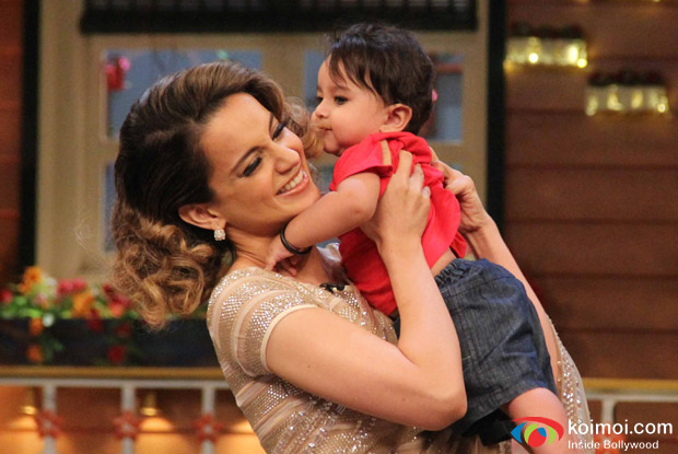 Shahid Kapoor and Kangana Ranut Prromot Rangoon At The Kapil Sharma Show