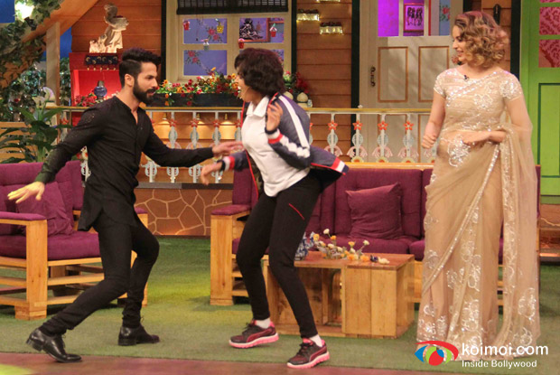 Shahid Kapoor and Kangana Ranut Prromot Rangoon At The Kapil Sharma Show