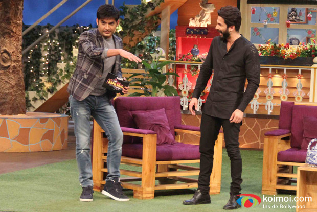 Shahid Kapoor and Kangana Ranut Prromot Rangoon At The Kapil Sharma Show
