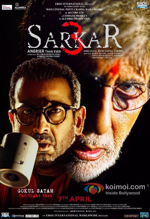 Sarkar 3 Character Poster: Ronit Roy As Gokul Satam - The Right Hand