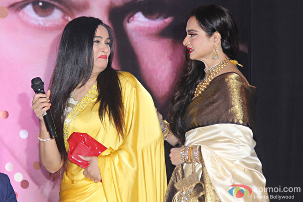 Padmini Kolhapure and Rekha during the 4th Yash Chopra Memorial National Award