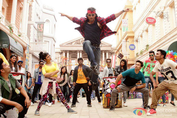 Tiger Shroff in a still from Munna Michael