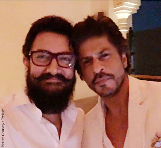 Took 25 years for SRK, Aamir to pose together
