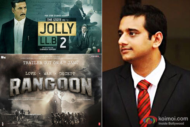 Will Rangoon eat up Jolly LLB 2’s business? Answers Akshaye Rathi