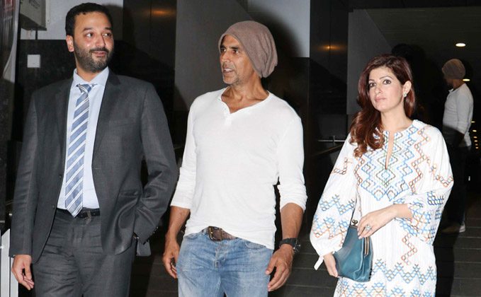 Akshay Kumar and Twinkle Khanna spotted at Hakkasan