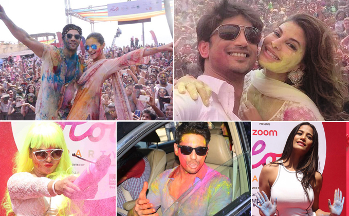 Holi bash 2017 with Alia, Varun, Sidharth joining the celebrations