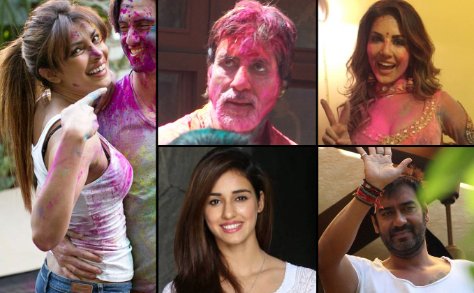 On Holi, B-Town sends out colourful wishes to fans