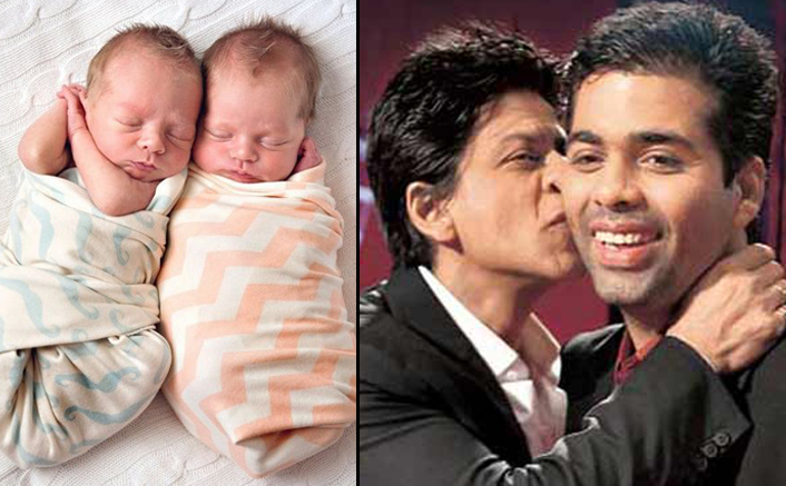 Shah Rukh Khan's Comment On Karan Johar's twins 