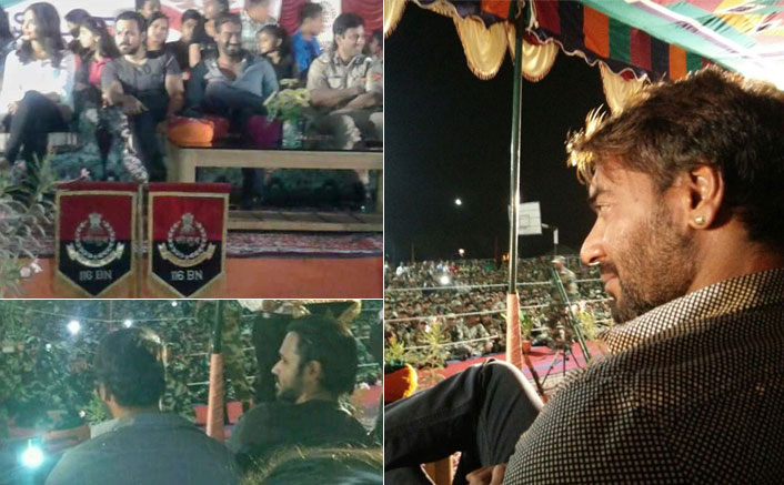 Ajay, Emraan meet BSF troopers