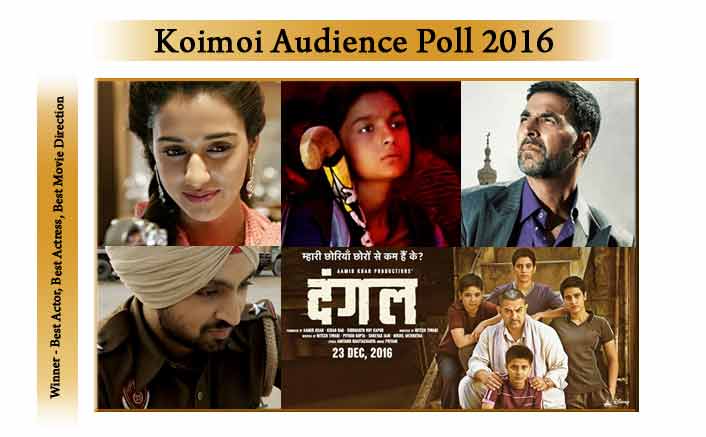 Akshay Wins Best Actor, Alia Wins Best Actress, Dangal Wins Best Direction | Audience Poll 2016