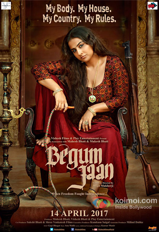 My Body, My House, My Country, My Rules says Begum Jaan