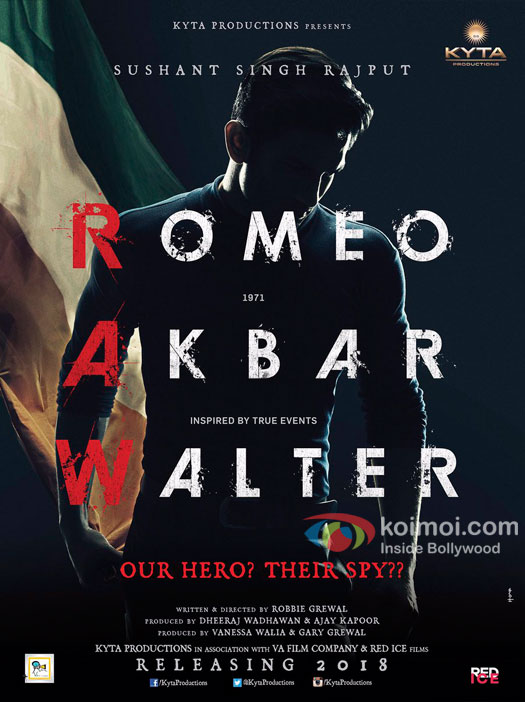 Check Out The First Look Posters Of Sushant Singh Rajput Starrer Romeo Akbar Walter